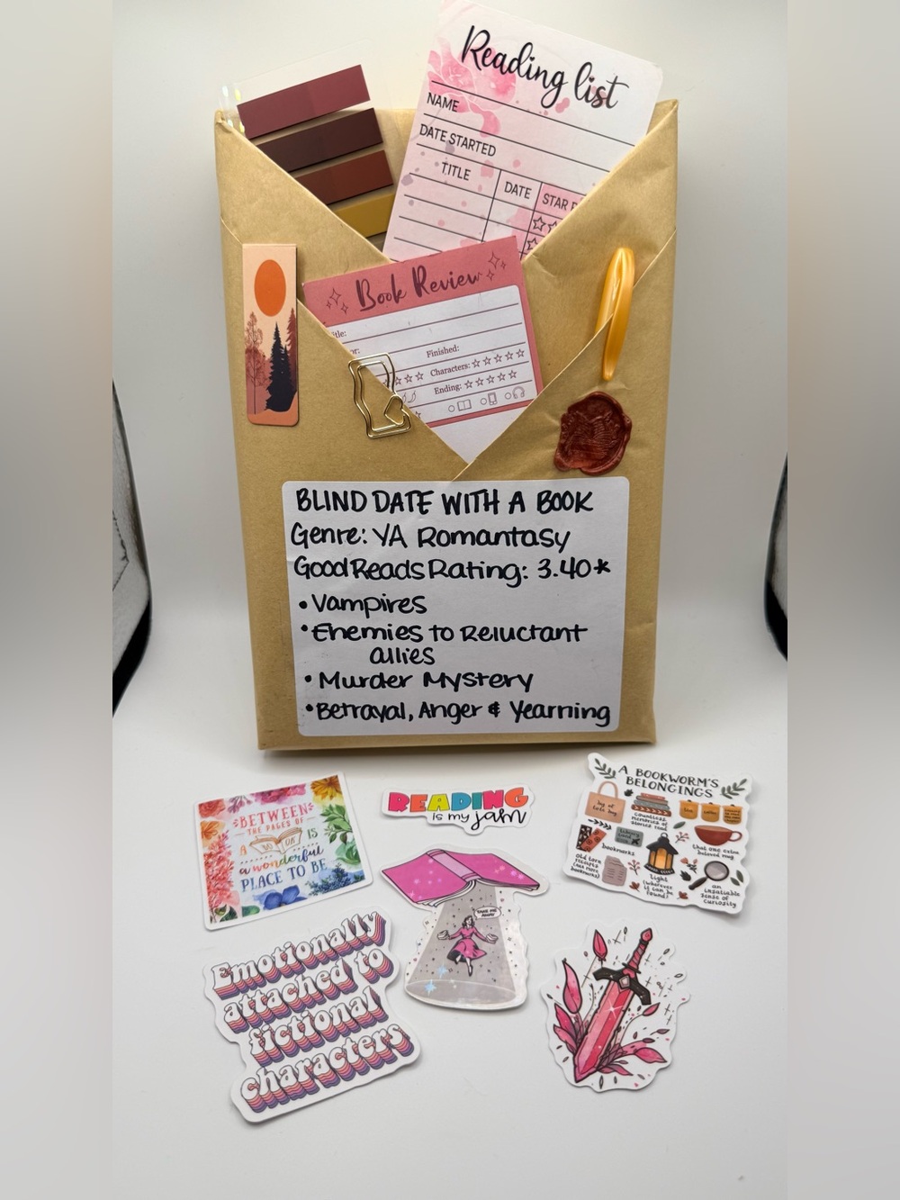 Blind Date With A Book #30 - YA Romantasy Book & Accessories